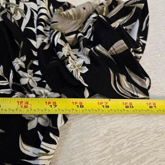 41 Hawthorne wrap tropical dress sz small nwot Stitch Fix Resort Wear Vacation - Picture 2 of 6